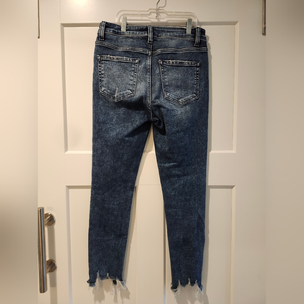 Flying Monkey Blue High Rise Ankle Skinny Jeans - Picture 3 of 6